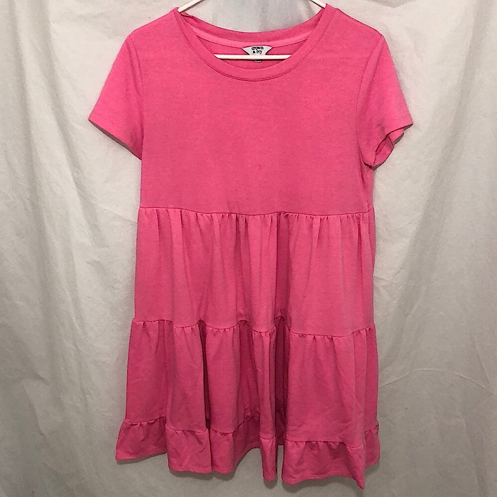 Crown and Ivy Pink Midi Dress